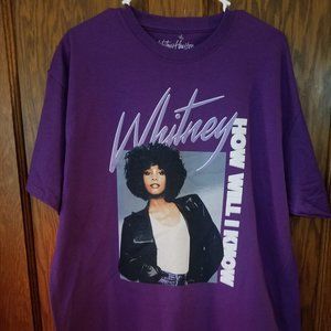 Whitney Houston  T-Shirt Sz Large